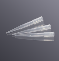 LAB T-01000-R-S Embouts stériles en boîte de 1000 μL, transparents