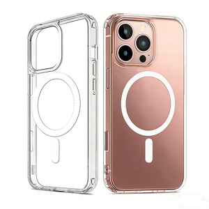 Étui de téléphone transparent en TPU avec charge magnétique intégrale, antichoc, design uni pour 11 <span class=keywords><strong>12</strong></span> 13 14 15 16 <span class=keywords><strong>Pro</strong></span> Max Plus - Product Image 3