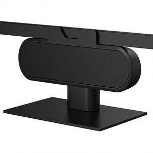Inwa Black 2.0 <b>Channel</b> 5-10W AirPlay Battery Powered Computer Speakers for Desktop PC USB Monitor Speaker Bar - Product Image 1