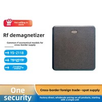 Décodeur RF YS-XC01 82 MHz pour supermarché, dégaussant de bande magnétique antivol 4040, avertisseur de dégaussage pour étiquettes souples