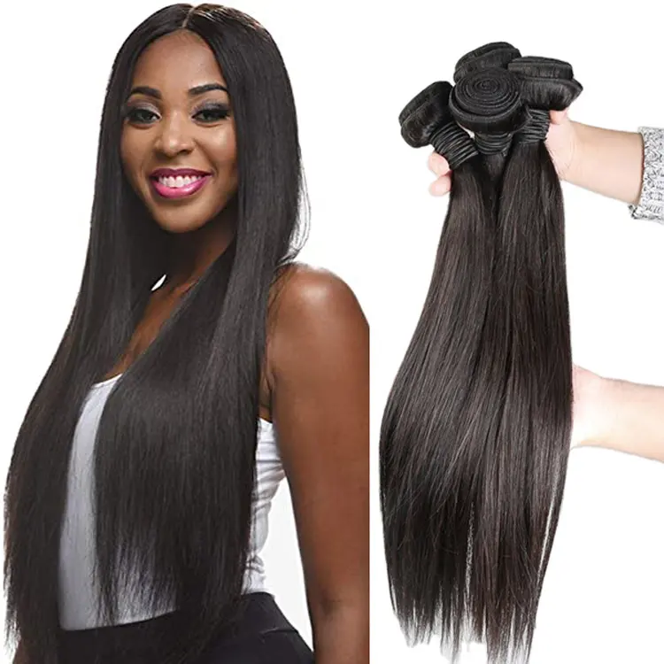 Haar bündel Rohes jungfräuliches Nagelhaut-ausgerichtetes Haar, menschliches Haar bündel, Großhandel 10A Grad Nerz Virgin Brazilian Hair Vendor