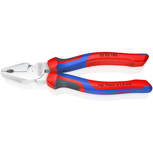 Alicates Knipex de 184 mm con mangos cromados para un trabajo preciso - Product Image 1
