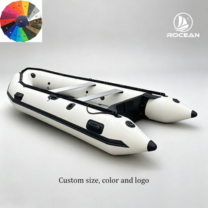 Botes Inflables Profesionales Zodiac, Bote Inflable con Piso <span class=keywords><strong>de</strong></span> Aluminio/Aire, <span class=keywords><strong>Kayak</strong></span> <span class=keywords><strong>de</strong></span> Pesca Resistente al Desgaste - Product Image 4