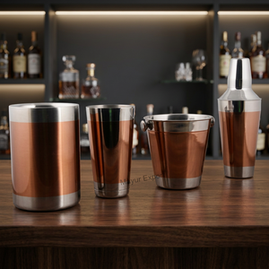 Best Selling Professional Classic Eco-Friendly Copper Finish Stainless Steel Metal <b>Bar</b> <b>Tool</b> Set Home Commercial <b>Bar</b> Use Price - Product Image 3