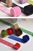 Ruban en velours simple face en nylon imprimé sur mesure de haute qualité, 50 yards/rouleau, largeur 3-50 mm, avec logo personnalisé pour l'emballage cadeau