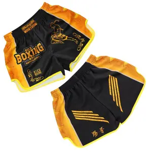 Özel MMA Muay Thai şort boks kısa savaş spor Sanda takım elbise