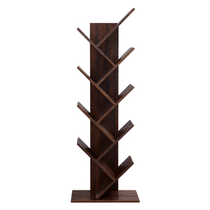 Estantería para Libros VASAGLE LBC11BY, Diseño Creativo, Pequeña Librería, Estante para Libros Simple, Estantería <span class=keywords><strong>de</strong></span> Esquina Independiente, Estantería <span class=keywords><strong>de</strong></span> Madera - Product Image 1