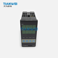 Contrôleur de température PID ARICO V200-RRR0 48x96mm 1/8 DIN, entrée J/K Pt100, sortie relais principale, relais d'alarme simple, AC100-240VAC
