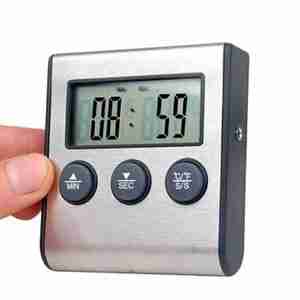 TP700 Thermomètre de four de cuisine sans fil à distance numérique, thermomètre de température pour four à gril BBQ - Product Image 4