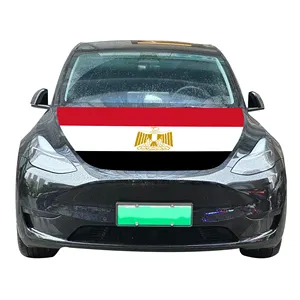 Großhandel 120 × 150 cm Ägypten Auto-Haubenbezüge Flagge erschwinglich verschleißfeste und langlebige Auto-Motor-Haubenbezug