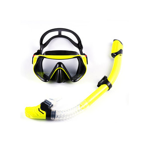 <span class=keywords><strong>Masque</strong></span> facial avec tuba en Silicone, prix d'usine bon marché, <span class=keywords><strong>masque</strong></span> de plongée et tuba bon marché pour l'entraînement - Product Image 2
