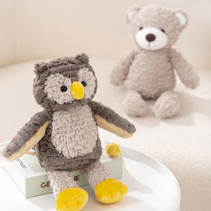 Jouets en peluche animaux mignons à longues pattes ODM transfrontaliers – Vache, Éléphant, Lapin – Matière Velours, Coton PP – Poupées de confort pour enfants - Product Image 4