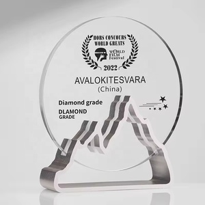 Honor of <strong>Crystal</strong> Personalized Colorful <strong>Trophies</strong> Mountain Design K9 <strong>Trophy</strong> Custom <strong>Crystal</strong> <strong>Award</strong> <strong>Trophy</strong> Gift - Product Image 4