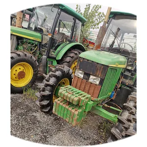 Kullanılan çiftlik traktörü s ithal 90hp 4X4 YTO ucuz çiftlik traktörü satılık