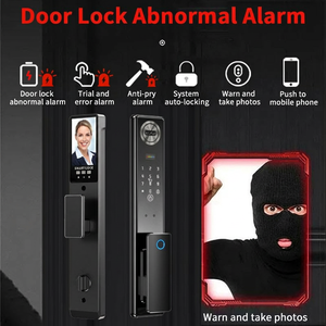 Factory Wholesale 3D Face Recognition <b>Smart</b> <b>Lock</b> Fully Automatic Tuya WiFi Digital Door <b>Lock</b> - Product Image 5