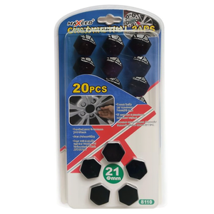 น็อตล้อโครเมียม Maxeed ขนาด 21 มม. 20 ชิ้น สำหรับป้องกันล้อรถยนต์ - Product Image 2