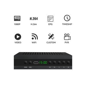 Polonia, Italia, Francia, España, Digital H.264 265, decodificador DVB T2, decodificador TDT, receptor de TV, conjuntos de TV, decodificador de señal de, decodificador de señal de TV de 2/2" - Product Image 6