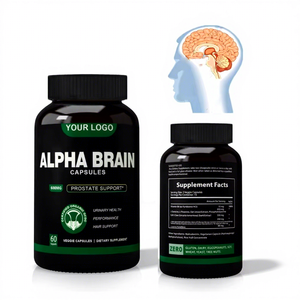 천연 프리미엄 Nootropic 알파 두뇌 캡슐 음식 보충 교재 초점 좋은 기억 도매 알파 두뇌 캡슐 - Product Image 1