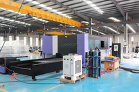 Machine de découpe laser à fibre entièrement fermée de haute précision 3000W-12000W avec prise en charge AI/PLT pour la découpe de l'acier inoxydable et des alliages d'aluminium