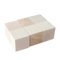 Bloc de balsa 50*50*50mm facile à découper pour l'art, l'artisanat, la modélisation architecturale, matériaux de modélisme, fabricant de bois de balsa