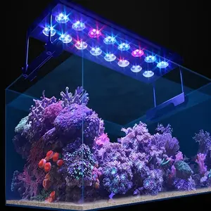 90Cm Aquaknight Reef 240W LED Cahaya Akuarium untuk Tangki Ikan & Karang Air Laut