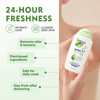 TWG RTS Nettoyant Intime Doux & à l'Aloe Vera pour Usage Quotidien, Favorise l'Hydratation Naturelle 220ml, Élimine les Odeurs, Mousse Lavante Intime pour Femme