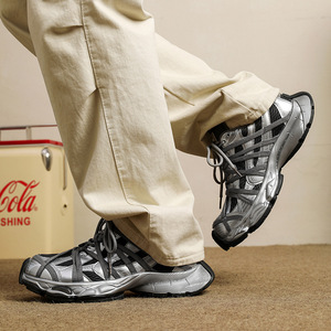 Zapatos de hombre nuevos y populares, deportivos casuales a la moda, transpirables, estilo parisino, para primavera. - Product Image 1