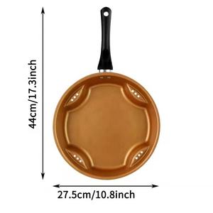 Juego de utensilios de cocina de piedra médica gruesa, sartén multifunción para freír huevos, carne, Pizza, sartén antiadherente - Product Image 5