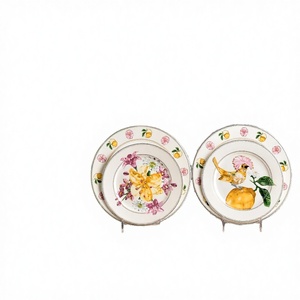 Juego de Vajilla de Porcelana Americana de 2 Piezas, Serie Floral, Exquisito, de Lujo, Ecológico, Portátil, Apto para Microondas y Lavavajillas - Product Image 3