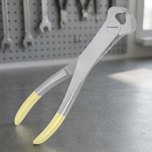 Forceps d'extraction dentaire Najmmy, instrument chirurgical manuel, classe I, certifié CE, manche jaune - Product Image 2