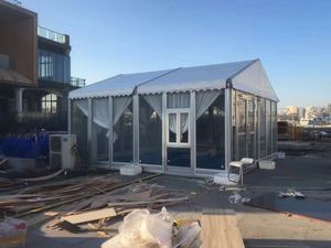 <span class=keywords><strong>Grande</strong></span> tente extérieure en verre à Structure en Aluminium pour fêtes de mariage et événements - Product Image 3