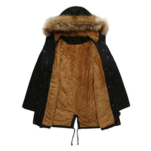 Nuovi arrivi <span class=keywords><strong>cappotto</strong></span> lungo invernale <span class=keywords><strong>cappotto</strong></span> Parka con cappuccio alla moda vestiti con tasca calda coulisse in vita Top in pelliccia - Product Image 6