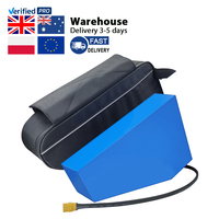 EU-Lagerbestand Hochwertige 2000W-5000W Batterie 72V 30Ah E-Bike-Akku 52V 20Ah 30Ah Dreiecksbatterie Softpack mit 5A Ladegerät