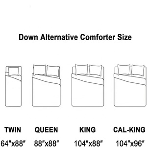 Nữ Hoàng Trọng Lượng Nhẹ <span class=keywords><strong>Comforter</strong></span> Tất Cả Mùa Xuống Thay Thế Giường <span class=keywords><strong>Comforter</strong></span> Mùa Hè Duvet Chèn Chần Reversible Chăn - Product Image 6