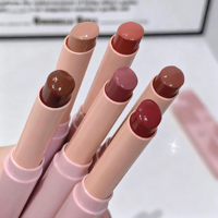 Nouveau Rouge à Lèvres Hydratant Rose Uni Imperméable avec Formule Crème Minérale, Étiquetage Personnalisé