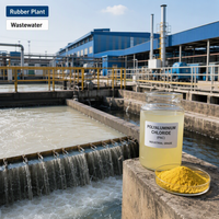 Chlorure de polyaluminium pour l'industrie alimentaire, traitement de l'eau, coagulant PAC