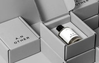 Caja de papel de cajón de Perfume de botella vacía de alta calidad de diseño personalizado ISO 9001, embalaje de cosméticos en relieve para Perfume