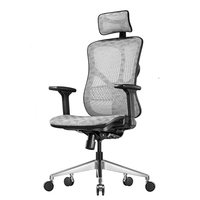 Chaise de bureau ergonomique JNS, best-seller, avec réglage de la hauteur du dossier, accoudoirs réglables en 3D, chaise en maille