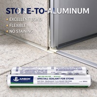 JUNBOM 8500 Mastic professionnel pour joints de pierre, non corrosif, sans fuites d'huile, pour l'étanchéité des joints de murs-rideaux en pierre, emballage personnalisé