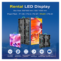 Pantalla LED para Video Wall TOPvision HD 4K, Panel de Alquiler para Interiores y Exteriores P3.91 P4.81, para Escenarios, Conciertos y Telones de Fondo