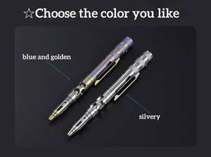 <span class=keywords><strong>Stylo</strong></span> d'autodéfense EDC multifonction 3-en-1 pour l'éclairage d'urgence de survie en plein air et le brise-verre pour le camping et la randonnée - Product Image 6