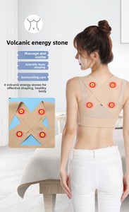 Corrector de Postura Ajustable, Soporte de Pecho <span class=keywords><strong>Sin</strong></span> Costuras, Sujetador Push-Up Transpirable, Soporte Lumbar Anticurvatura - Product Image 6