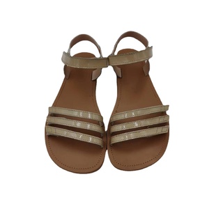 Sandales décontractées TipsieToes en cuir véritable pour <span class=keywords><strong>femme</strong></span>, style pieds nus, à enfiler, plates, pour l'été - Product Image 2