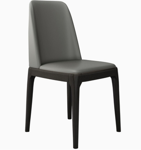 Modern <b>Wooden</b> <b>Chairs</b> Dining Living Room <b>Wooden</b> Cafe <b>Chair</b> with PU Leather Cushion Antique <b>Chairs</b> - Product Image 5