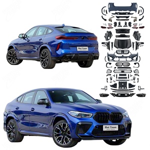 Kit carrosserie de nouvelle conception pour BMW X6 Série E71 <span class=keywords><strong>2008</strong></span> 2009 2010 2011 2012 2013 Mise à niveau vers le <span class=keywords><strong>style</strong></span> G06 F96 X6M 2020 2021 <span class=keywords><strong>2022</strong></span> - Product Image 1