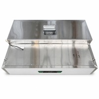Purificador de Humos de Aceite Todo en Uno, Filtro de Cocina Comercial Tipo Ductless, Campana Extractora Integrada de Acero Inoxidable para Hotel