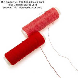 Hilo de Atado de Moscas Resistente, Cordón Elástico Grueso y Colorido para Atar Cebos y Patrones de Moscas de Cangrejo con Alta Visibilidad - Product Image 6