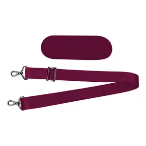 Wholesale Strap Custom Thick Polyester Woven Bag Strap Adjustable Shoulder Strap