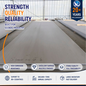 ลูกปัด904L มาตรฐาน ASTM 1.0มม. 1219มม. 4 'x 8' แผ่นสแตนเลส A240สำหรับการบำบัดน้ำ - Product Image 1