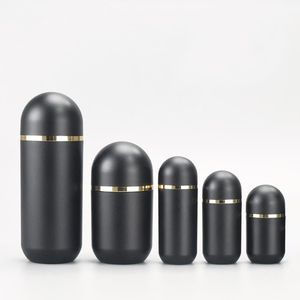 5ml 10ml 15ml 35ml 60mlカスタム空プラスチック黒ピルボトル薬容器ビタミンカプセルタブレットボトル包装 - Product Image 6